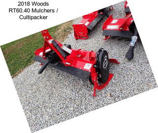 2018 Woods RT60.40 Mulchers / Cultipacker