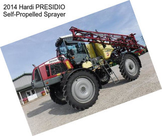 2014 Hardi PRESIDIO Self-Propelled Sprayer