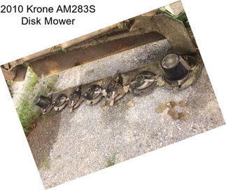 2010 Krone AM283S Disk Mower