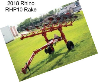 2018 Rhino RHP10 Rake