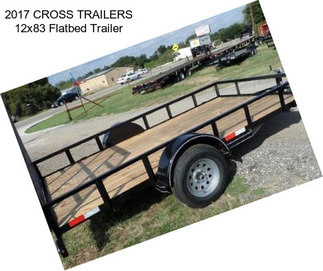 2017 CROSS TRAILERS 12x83\