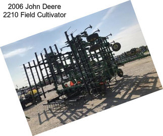 2006 John Deere 2210 Field Cultivator