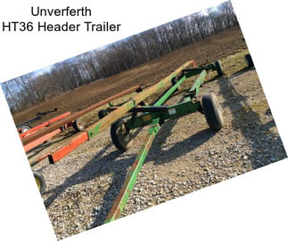 Unverferth HT36 Header Trailer