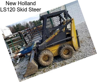 New Holland LS120 Skid Steer