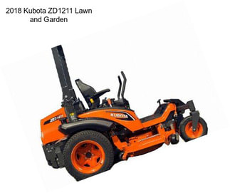 2018 Kubota ZD1211 Lawn and Garden