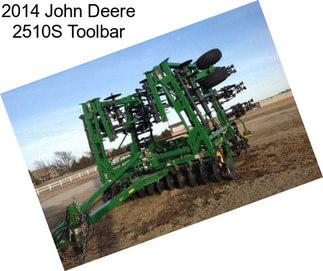 2014 John Deere 2510S Toolbar