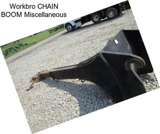 Workbro CHAIN BOOM Miscellaneous