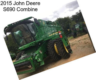 2015 John Deere S690 Combine