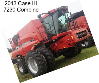 2013 Case IH 7230 Combine