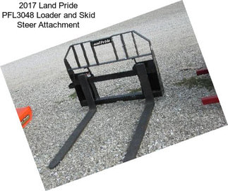 2017 Land Pride PFL3048 Loader and Skid Steer Attachment