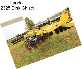 Landoll 2325 Disk Chisel