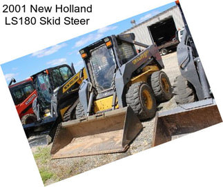 2001 New Holland LS180 Skid Steer