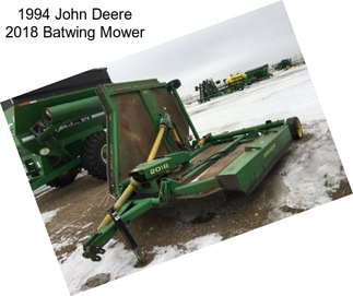 1994 John Deere 2018 Batwing Mower