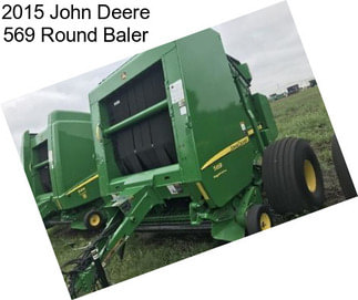 2015 John Deere 569 Round Baler