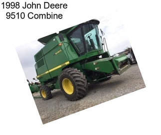 1998 John Deere 9510 Combine