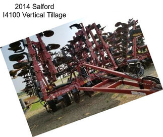 2014 Salford I4100 Vertical Tillage