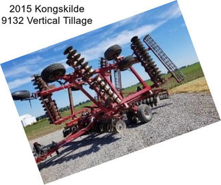 2015 Kongskilde 9132 Vertical Tillage