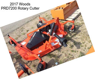 2017 Woods PRD7200 Rotary Cutter