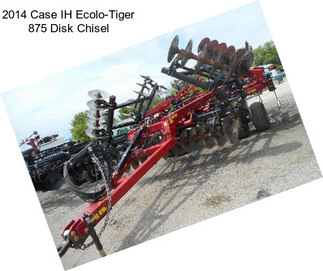 2014 Case IH Ecolo-Tiger 875 Disk Chisel