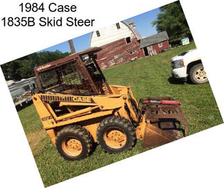 1984 Case 1835B Skid Steer