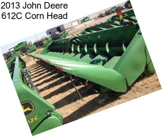2013 John Deere 612C Corn Head