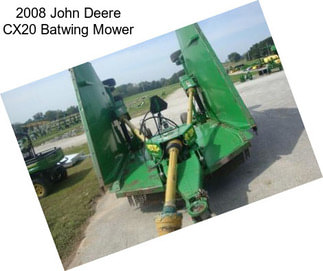 2008 John Deere CX20 Batwing Mower
