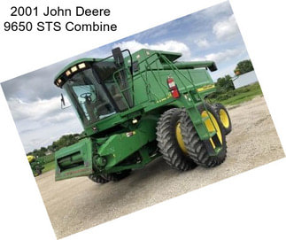 2001 John Deere 9650 STS Combine