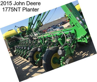 2015 John Deere 1775NT Planter