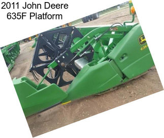 2011 John Deere 635F Platform