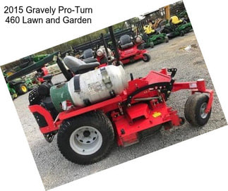 2015 Gravely Pro-Turn 460 Lawn and Garden