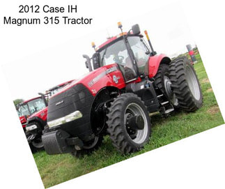 2012 Case IH Magnum 315 Tractor