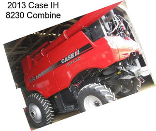 2013 Case IH 8230 Combine