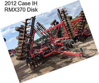 2012 Case IH RMX370 Disk
