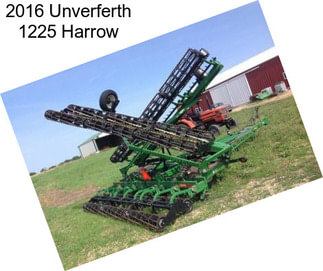 2016 Unverferth 1225 Harrow
