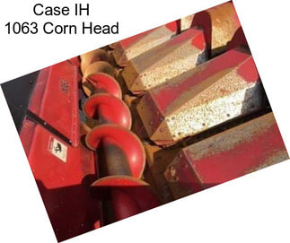 Case IH 1063 Corn Head