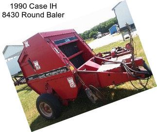 1990 Case IH 8430 Round Baler