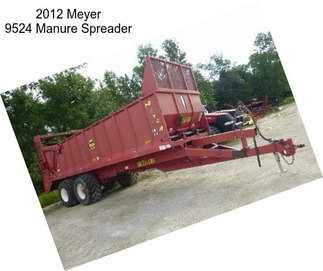 2012 Meyer 9524 Manure Spreader