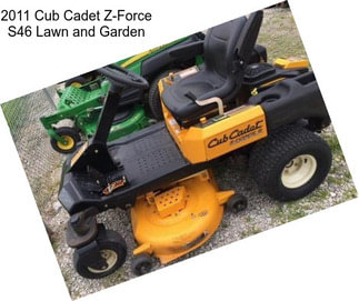 2011 Cub Cadet Z-Force S46 Lawn and Garden