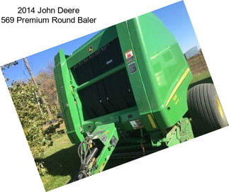 2014 John Deere 569 Premium Round Baler