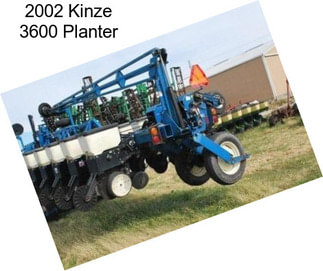 2002 Kinze 3600 Planter