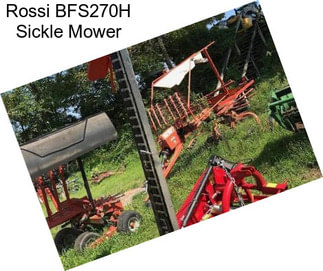 Rossi BFS270H Sickle Mower