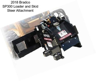 2018 Bradco SP300 Loader and Skid Steer Attachment