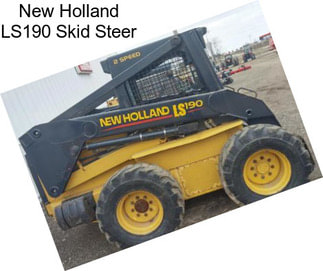 New Holland LS190 Skid Steer