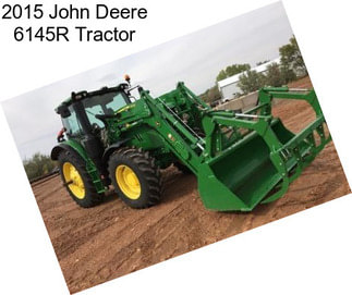 2015 John Deere 6145R Tractor