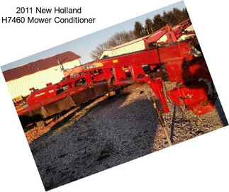 2011 New Holland H7460 Mower Conditioner