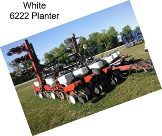 White 6222 Planter