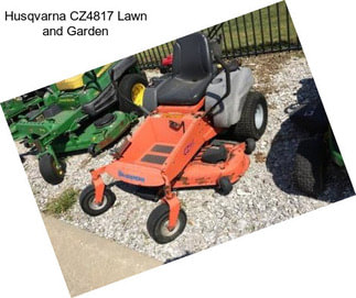 Husqvarna CZ4817 Lawn and Garden