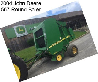 2004 John Deere 567 Round Baler