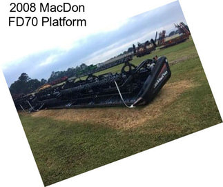 2008 MacDon FD70 Platform