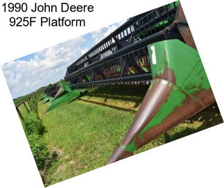 1990 John Deere 925F Platform